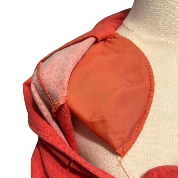 Miss Dorby VTG Blazer Bolero Jacket No Size Tag Orange Buttons Collar 3/4 Sleeve - Picture 9 of 10